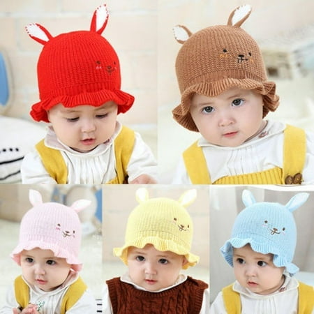 - Warm Wool Toddler Kids Baby Children Girl Cashmere Hat Beanie Cap Warmer