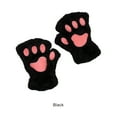 thumbnail image 4 of kurtrusly Restez Élégant avec des Gants Mignons Sans Doigts Cadeaux Réfléchis Gants Demi-Doigts Noir 1Set, 4 of 6
