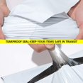 thumbnail image 2 of ePack 50PCS - 19x24” White Poly Mailer 2.5 Mil Envelopes Shipping Bags with Self Adhesive, Waterproof and Tear-Proof, 2 of 5