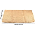 thumbnail image 2 of ZEONHAK 4 Pack 40 x 24 Inch Natural Jute Burlap Bag, Potato Sack Race Bags for Gardening, Racing Game, 2 of 5