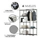 thumbnail image 3 of Closet Organizador de Ropa | Armario Armable | Ropero Portátil Amplio | Acero Inoxidable | Tela Impermeable, 3 of 5