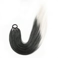 thumbnail image 5 of 26 Inch Ponytail Extensions Synthetic Boxing Braids Wrap Around Chignon Tail with Rubber Band Hair Ring, 5 of 14