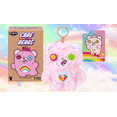 thumbnail image 4 of RARE Fuggler Care Bear Bag Charm Sparkle Heart Bear Plush Keychain, 4 of 6