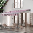 thumbnail image 6 of Outsunny 10' X 8' Manual Retractable Sun Shade Patio Awning - Wine Red, 6 of 10