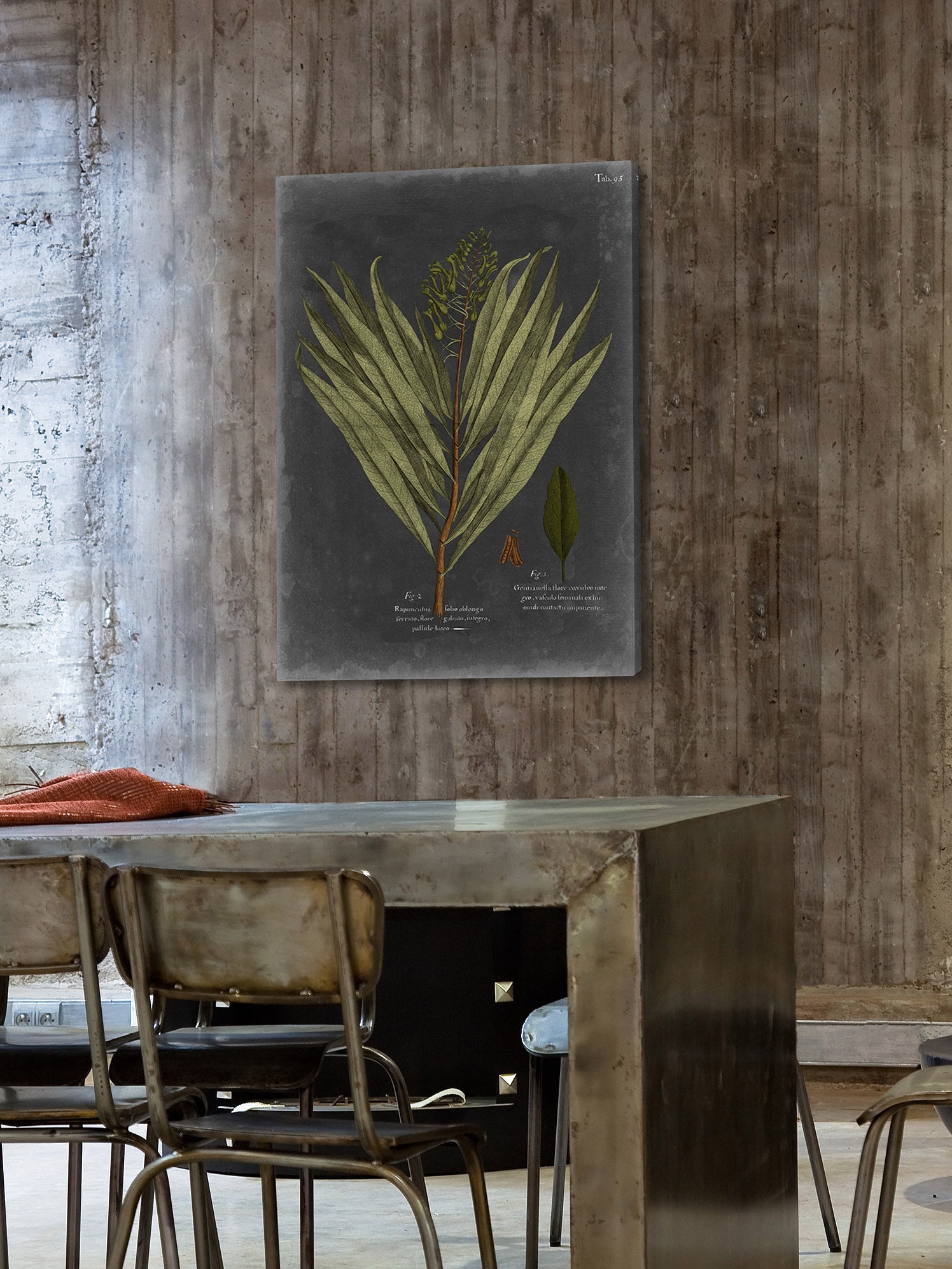 "Foliage Dramatique II" Painting Print on Wrapped Canvas