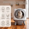 thumbnail image 2 of Furmax Automatic Self-Cleaning Cat Litter Box, Smart APP Control & Hands-Free Operation for Multiple Cats, All-Inclusive Bundle with Mat & Waste Bags, 2 of 7