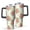 Pioneer Flower Floral-1, variant on 40oz Pioneer Flower Floral Print Pattern Insulated Tumbler with Handle, BPA-Free Leak Proof Lid and Straws, Double Wall Vacuum, Hot 12h/Cold 34h