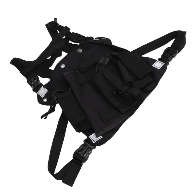Bolsa De Pecho Para Radio, Paquete De Arnés De Pecho Para Radio Correa De Hombro Ajustable Tela Oxford Universal Extiende La Vida útil De La Antena Para Hombres Para Accesorios