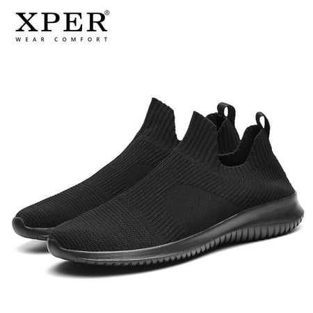 

Light Comfort Casual Shoes Men Mesh Sneakers Spring Summer Loafers Male White Breathable Footwear