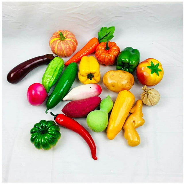Artificial Pepper Simulation Foam Vegetable vegetable prop artificial vegetable Decoration Home Kitchen Photography Fake Pepper Prop, Green