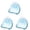 Light Blue 3 PCS, variant on Razor Holder for Shower,Holder For Shower,Powerful Vacuum Suction Hooks,Waterproof Self-Adhesive Shaver Holder Hanger Hooks for Bathroom Kitchen to Organize Loofah Robe Towel Plug (Light Blue 2 PCS)