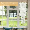 thumbnail image 5 of Sinkoo Wind Chimes for Outside, Handcrafted White Capiz Shells Windchime Coastal Style Decor for Indoor/Outdoors, Garden Decor, Shells Wind Chimes Lovers and More, 5 of 6