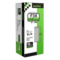 MEITE 18 Gauge Stainless Steel Brad Nails 1 inch Length Heavy Duty Finish Nails