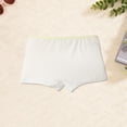thumbnail image 4 of Ropa Interior de Color Sólido de Niñas Pantalones Cortos Respirables Y Cómodos para Niños Pantalones Cortos de Ángulo Plano de los Estudiantes, 4 of 7