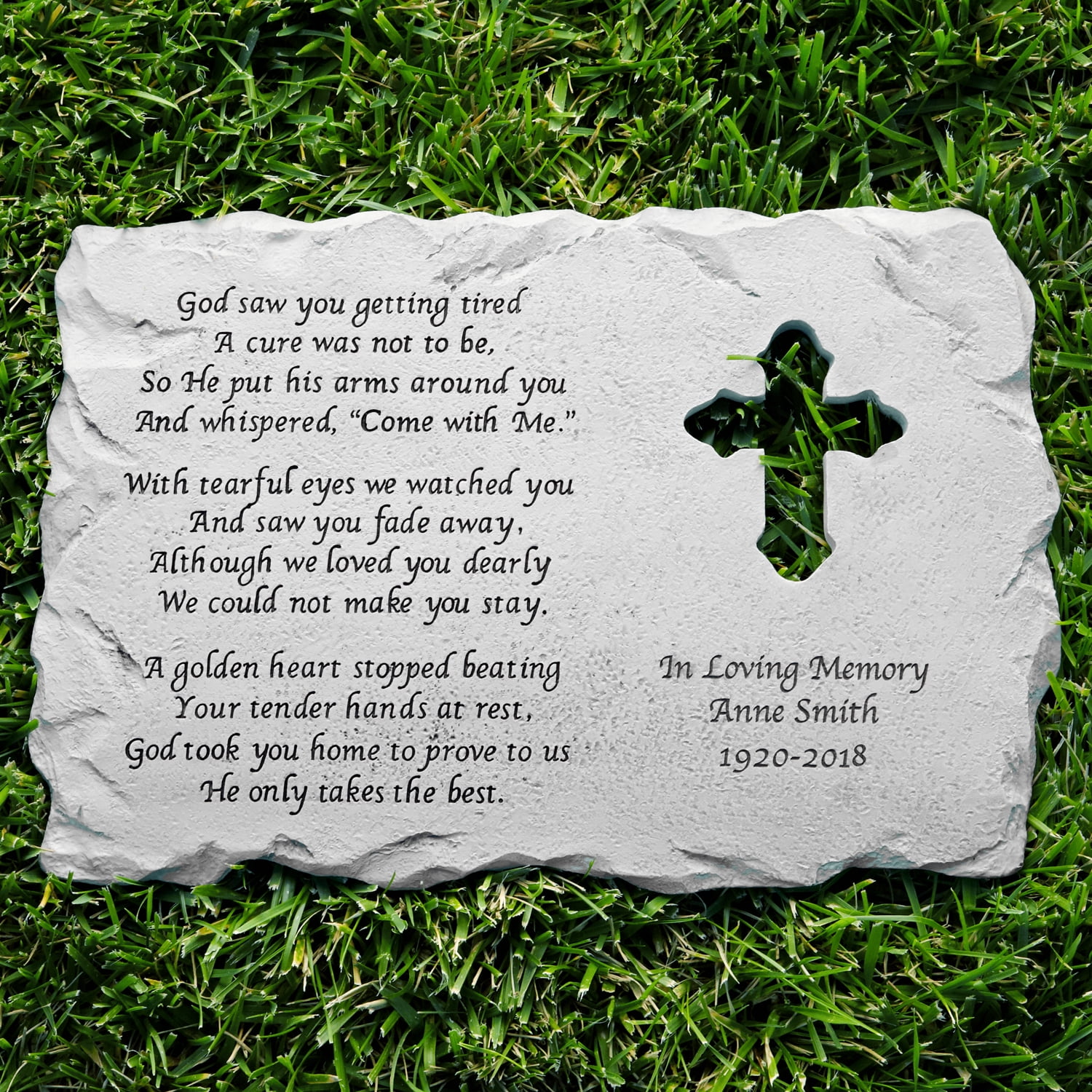 Messages from God decorative Garden Stone MY CHILD// nice garden stone