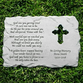 Personalized Dog Memorial Stone Walmart Com