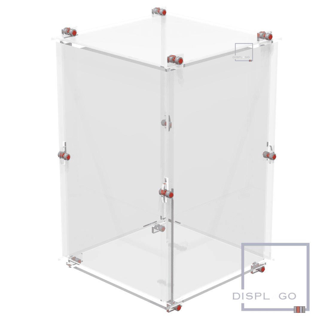 Display Case for LEGO® 75434 K-2SO Security Droid (Clear base)