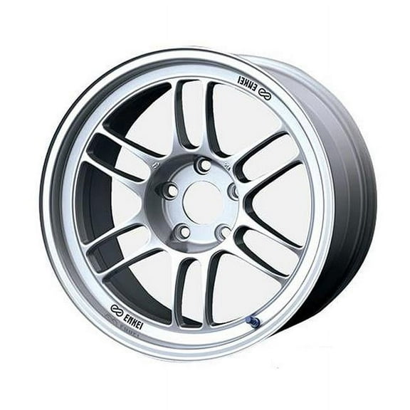 Enkei 18 x 9 & 5x112 Bolt Pattern 35 mm Offset 66.5 mm Bore RPF1 Silver Wheel