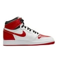 thumbnail image 2 of Big Kid's Jordan 1 Retro High OG "Heritage" Wht/University Red-Blk (575441 161) - 4.5, 2 of 6