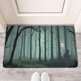 thumbnail image 2 of Halloween Ghost Pumpkin Door Mat,Non-Slip Doormat Low-Profile Door Mat 17x30 Inch Horror Pumpkin Ghost Switch Rug for Bedroom Living Room, 2 of 6