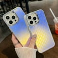 thumbnail image 6 of Plating Case for iPhone 13 Pro Max, Electroplated Laser Pattern Frosted Mobile Phone Case, Slim Protective Shockproof Scratch Resistant TPU Bumper Phone Cover for iPhone 13 Pro Max, Pattern-D, 6 of 8