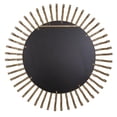 thumbnail image 4 of Tyler Dillon Gold Metal Framed Sunburst Wall Mirror 40"D, 4 of 5