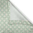 thumbnail image 6 of Ambesonne Turquoise Valance & Curtain, Classical Retro Art, 55"x45", Mint Green Cream, 6 of 6