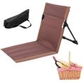 thumbnail image 1 of XINQIHANG Travel Beach Chair-Lightweight Beach Tanning Chair,Water Proof Beach Lounger with Adjustable Backrest for Tanning, Travel, and Relaxation, Indoor & Outdoor Use, 1 of 7