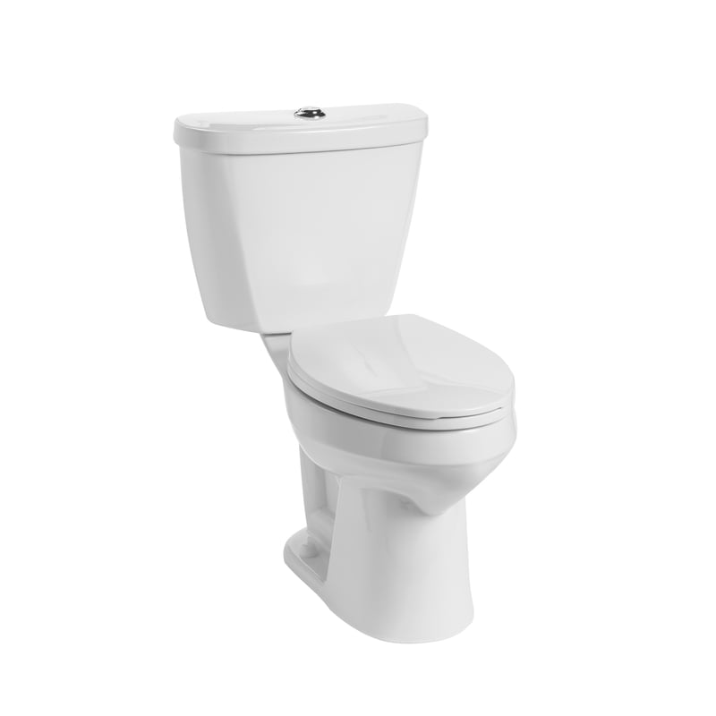 Mansfield Summit ADA Compliant 1.1/1.6 gal. White Elongated Complete Toilet