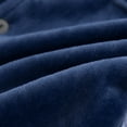 thumbnail image 5 of CONZONE Mens Pajama Sets Warm Men's Pjs Set Solid Color Pajamas Tops Pants Thick 2Pcs Sleepwear Outfit for Men Cozy Fall Winter Homewear Loungewear Sets, 5 of 6