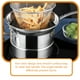thumbnail image 2 of 1 Juego de olla de acero inoxidable, colador de Pasta, cesta, olla para espagueti, olla para freír, 2 of 6