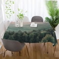 thumbnail image 5 of Yayeee Tablecloths for Rectangular Tables 60 x 120 inch Party Table Cover, Mountains at Dawn, 5 of 6