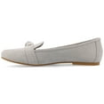 thumbnail image 3 of Journee Womens Marci Slip On Round Toe Loafer Dress Flats, Widths Available, 3 of 9