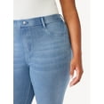 thumbnail image 5 of Time and Tru Women's High Rise Jeggings, 29" Inseam, Sizes XS-XXXL, 5 of 7
