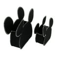 thumbnail image 2 of Disney Mickey Mouse Shaped 2 Piece Felt Storage Caddy, 2 of 5