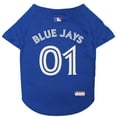 thumbnail image 1 of PETS FIRST MLB TORONTO BLUE JAYS JERSEY, 1 of 1