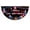 E, variant on USA 250th Anniversary (1776-2026) Fan-Shaped Commemorative Flag - Patriotic "America 250 Years of Freedom" Bunting for Porch, Party & Home Decor G