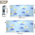 thumbnail image 3 of Dreamtimes Art Daisy Beach Towel Lightweight Compact Oversized Travel Towels Super Absorbent Quick Dry Towel for Swimming Camping Holiday, 3 of 7