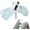 Blue, variant on Thigh Hip Trainer 36 LB Resistance, Inner Thigh & Leg Exercise Equipment, Portable Lower Body Strength Trainer with Non-Slip Pads for Home Workout, Fitness Training, Blue