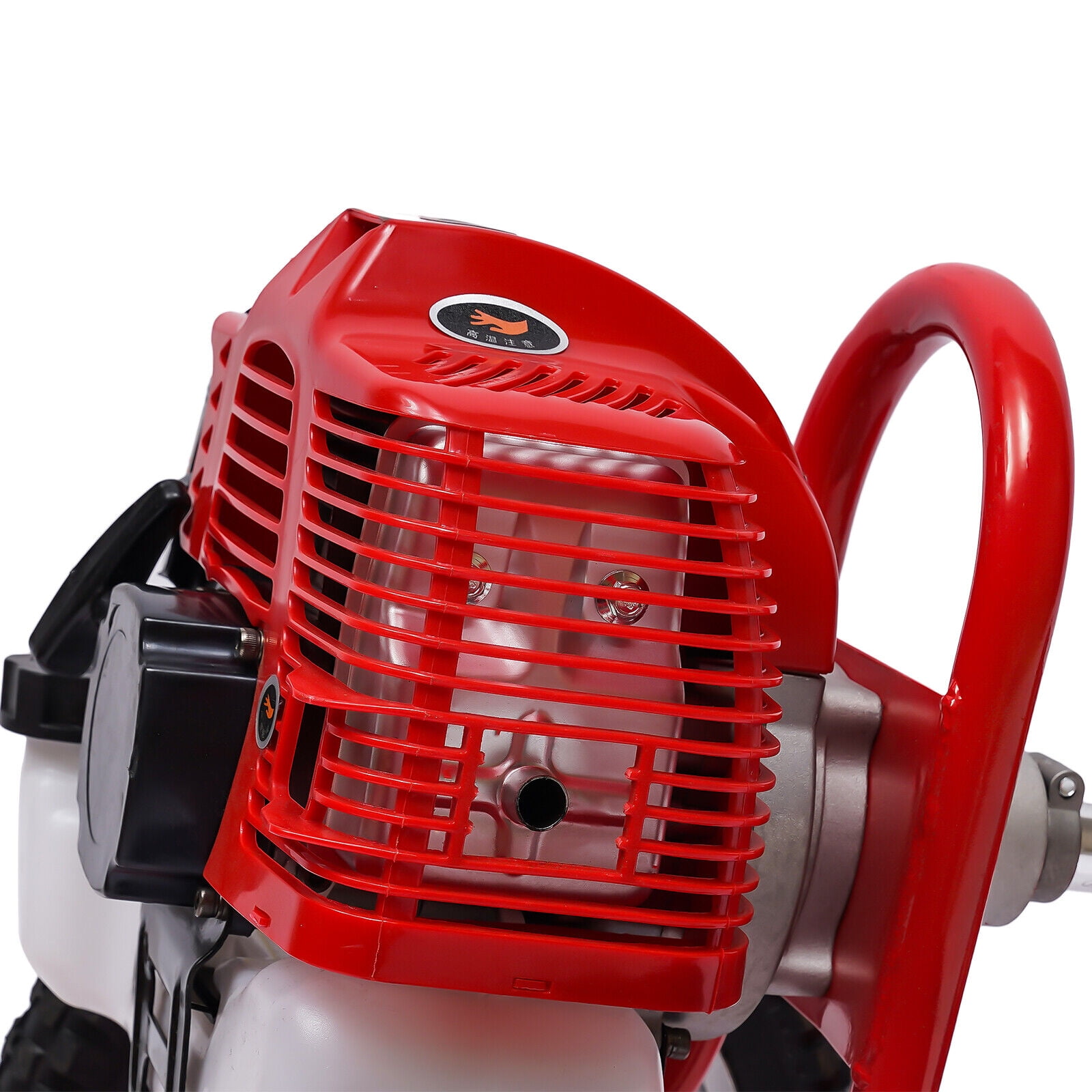 2-Stroke 49CC Gas Mower Grass Trimmer Brush Cutter Hand Push Weeding Machine