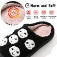 thumbnail image 3 of BERANMEY Halloween Slippers for Women Perfect Soft Plush Comfy Warm Slip-On Cute Womens Slippers Indoor Fluffy House Slippers for Women and Men Non-slip Fuzzy Flat Slides, 3 of 9