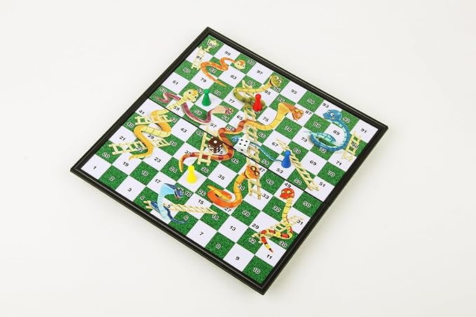 Tradeopia Magnetic Classics – 10 Inch Magnetic Snakes & Ladders, Magnetic Classic Game