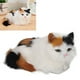 thumbnail image 1 of Muñeca De Gato De Peluche De Simulación, Muñeca De Gato De Simulación De Tacto Suave, Adorable Para Decoración De Escritorio Para Niños, 1 of 7