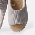 thumbnail image 3 of Pantuflas de casa Likrtyny para mujeres y hombres Diapositivas Gris 40-41, 3 of 8