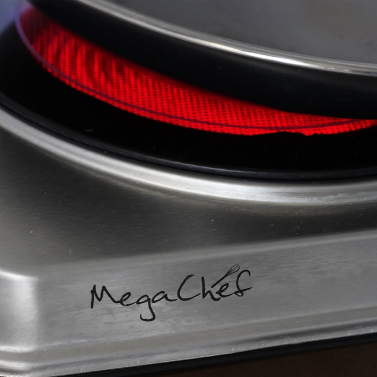MegaChef Portable Dual Vitro-Ceramic Infrared Cooktop photo 6