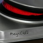 MegaChef Portable Dual Vitro-Ceramic Infrared Cooktop