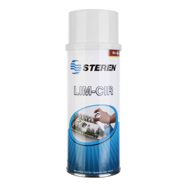 Limpiador y Desengrasante de circuitos eléctricos Steren LIM-CIR 454 ml