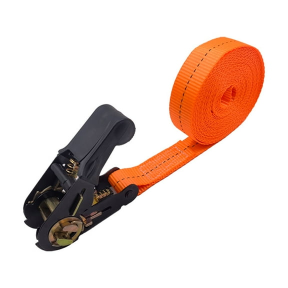 lixuesong Ratchet Tie Down Strap, Ratchet Tie Downs Logistic Cargo Straps Cargo Luggage Holder for Motorcycle Bike