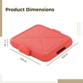thumbnail image 5 of Microwave Sandwich Maker, Portable Sandwich Maker with Silicone Cover, Full Wrap Toastie Panini Press with Cast Iron Heating Plate, Fast Breakfast Cooking Tool for Home, Office, Travel, 5 of 6