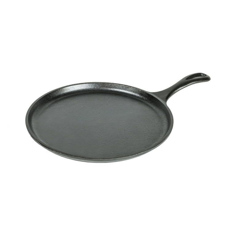 10.5 in. Cast Iron Griddle in Black 10.5 in. Cast Iron Griddle in Black